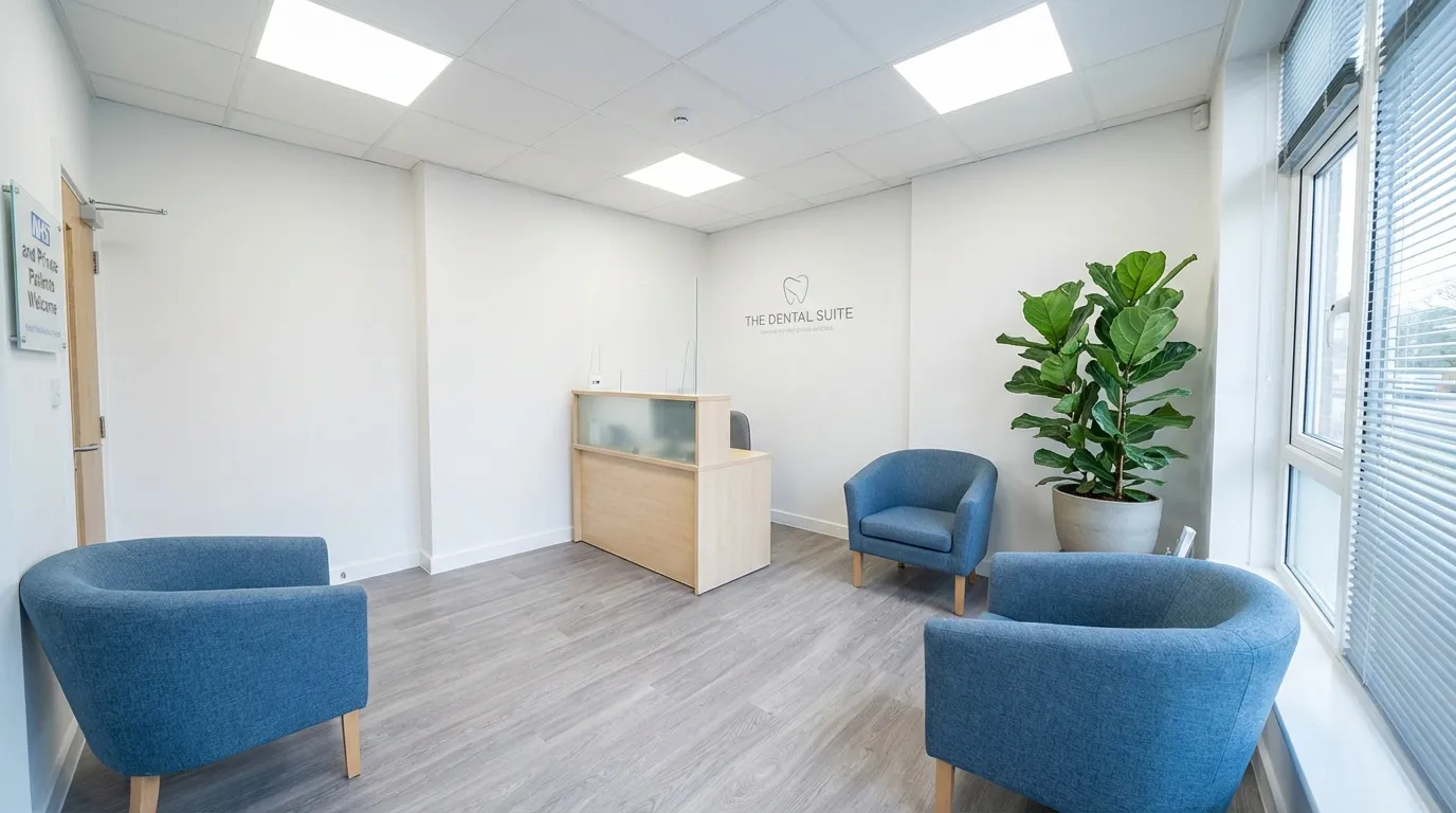 Dental practice interior