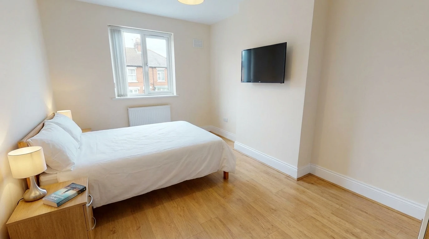 Laminate flooring in rental property