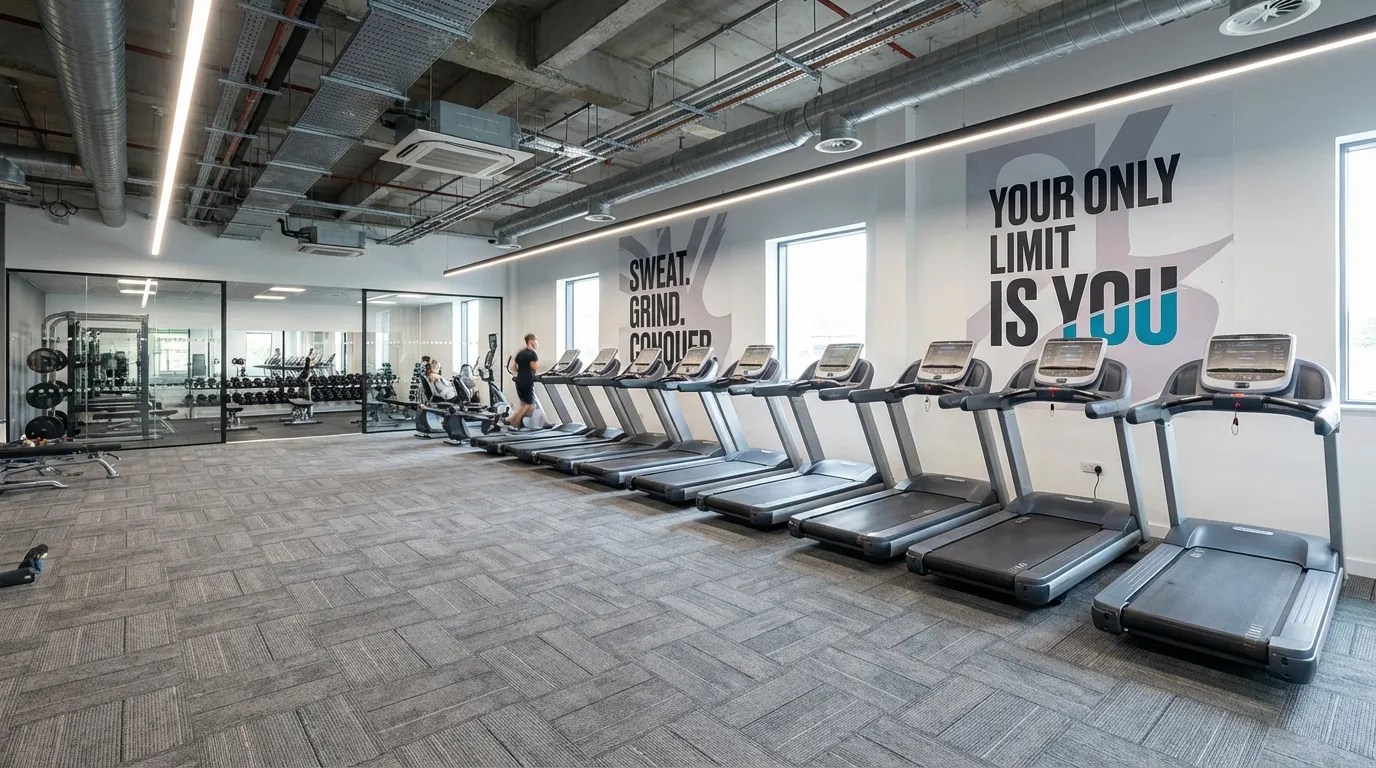 Gym interior