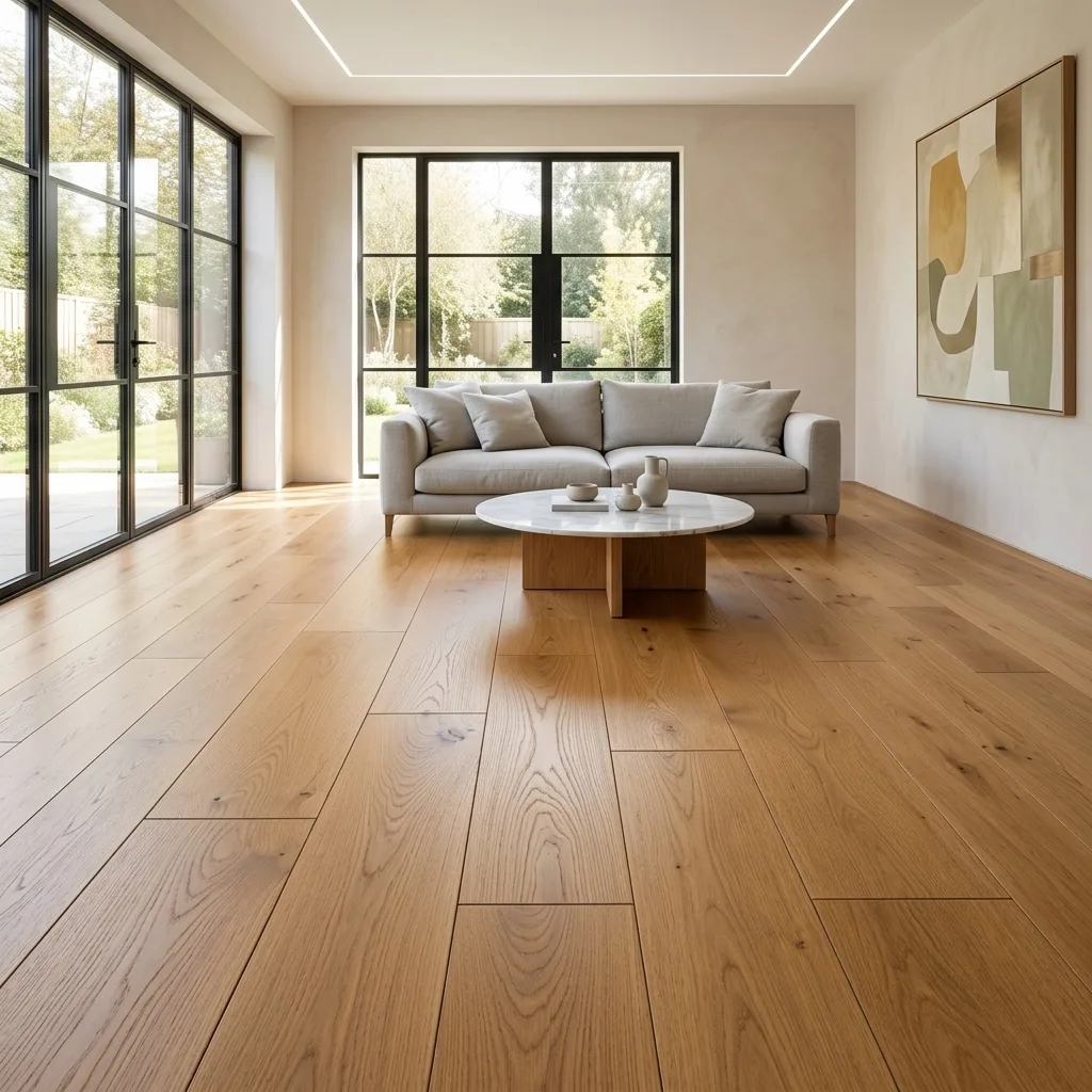 Chene Brushed & Lacquered Engineered Oak
