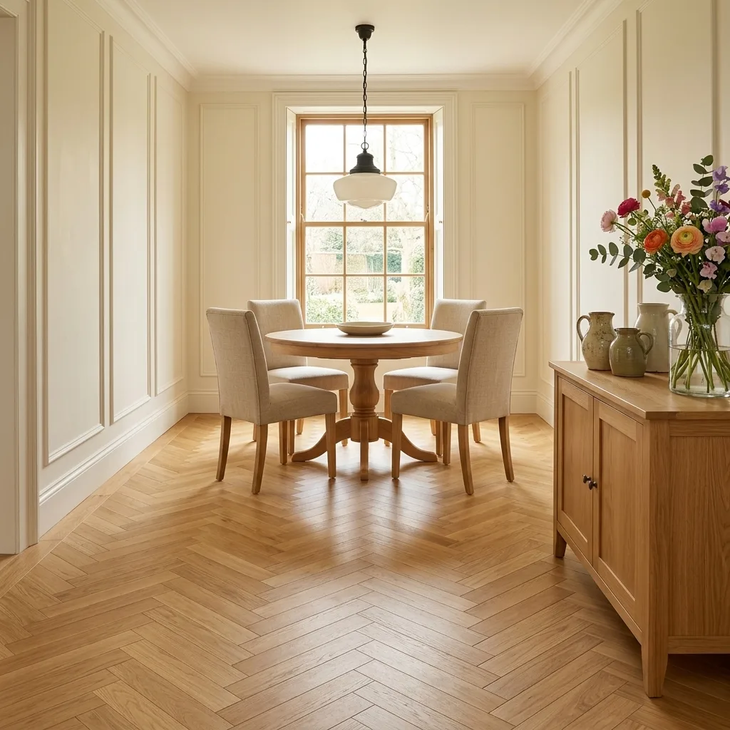 Chene Brushed & Oiled Herringbone