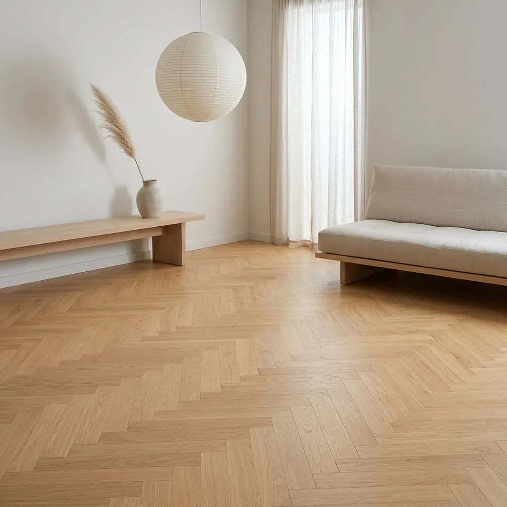 Chene 14mm Herringbone Invisible Oiled