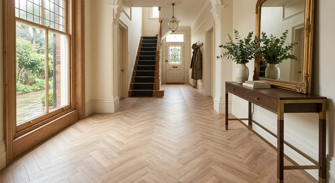 Berry Alloc Chateau Bloom Light Brown Herringbone