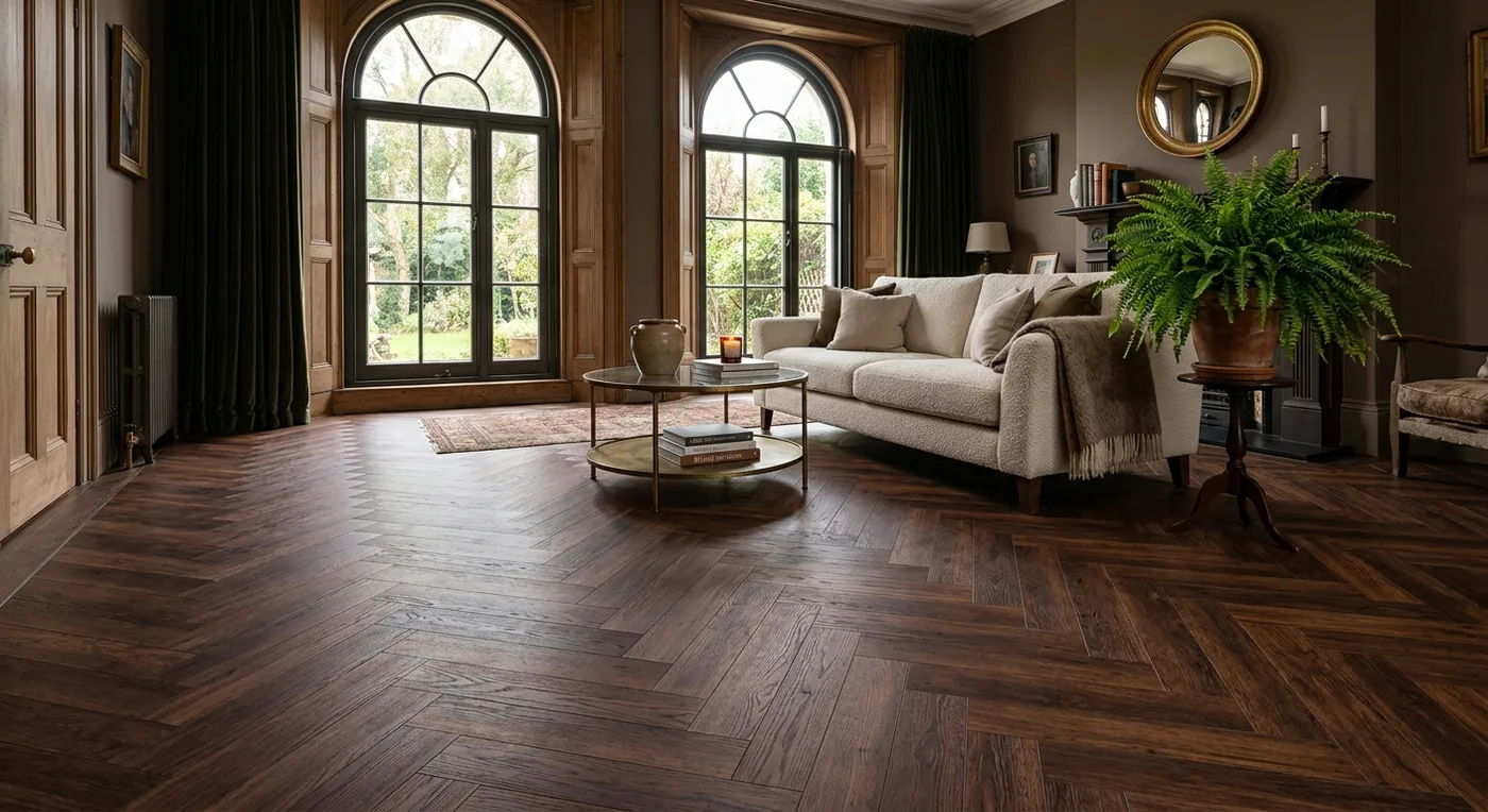 BerryAlloc Chateau+ Gyant Dark Brown Pack A