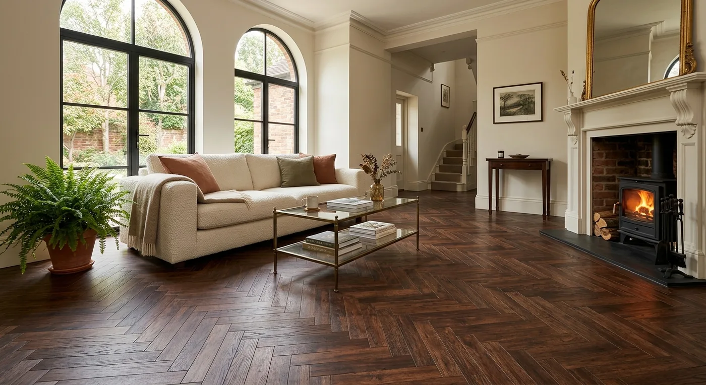 BerryAlloc Chateau+ Gyant Dark Brown (Pack A) flooring