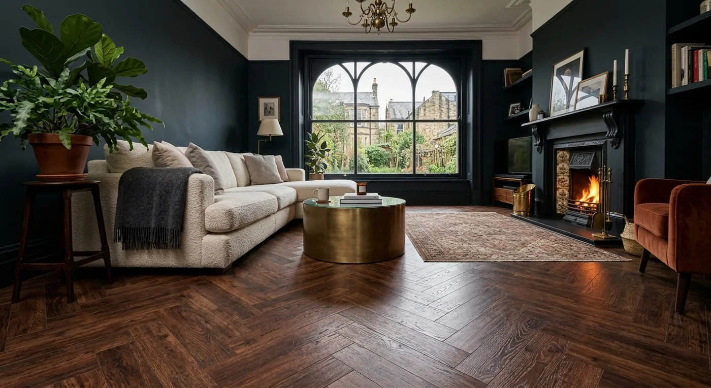 BerryAlloc Chateau+ Gyant Dark Brown Pack B flooring