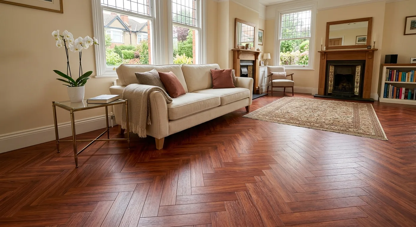 BerryAlloc Chateau+ Merbau Brown Pack B flooring
