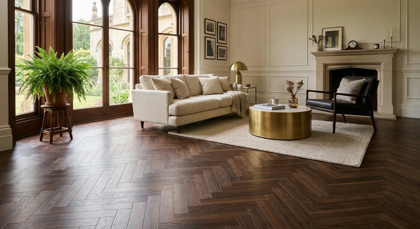 BerryAlloc Chateau+ Walnut Brown Pack B flooring