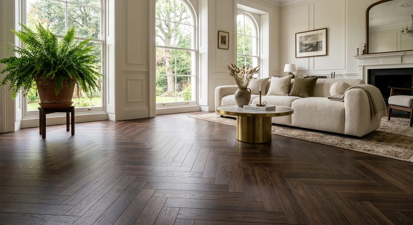 BerryAlloc Chateau+ Walnut Brown (Pack A) flooring