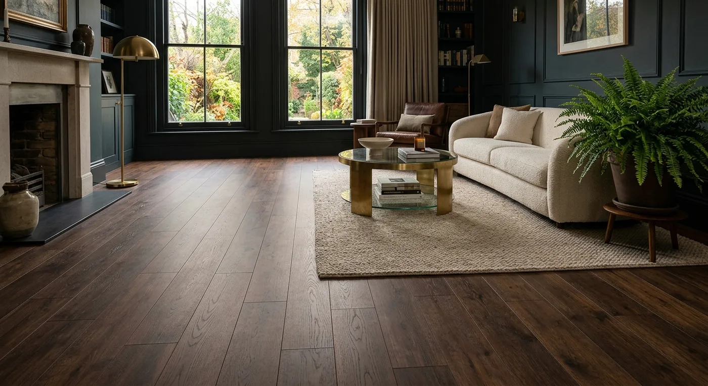 BerryAlloc Ocean+ Gyant Dark Brown flooring