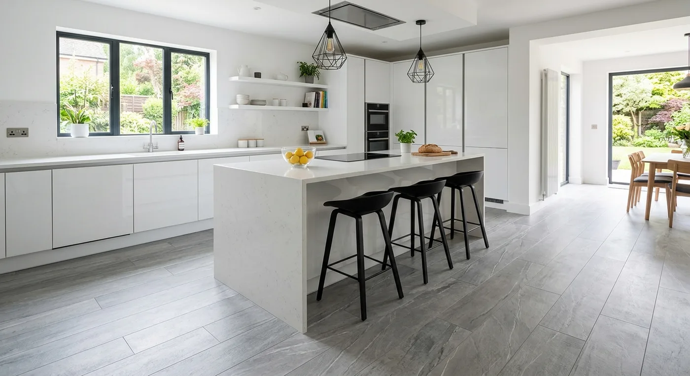 Polyflor Camaro Arctic Slate LVT flooring