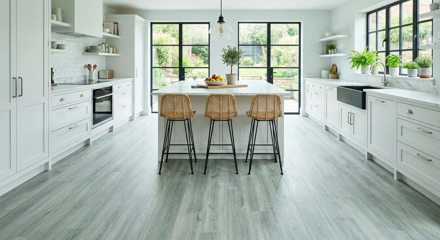 Polyflor Camaro Bianco Oak LVT flooring