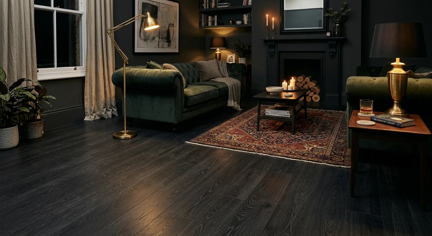 Polyflor Camaro Midnight Ash LVT flooring