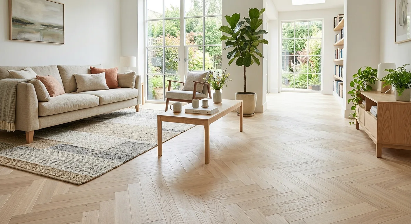 Polyflor Camaro Naked Blond Parquet LVT flooring