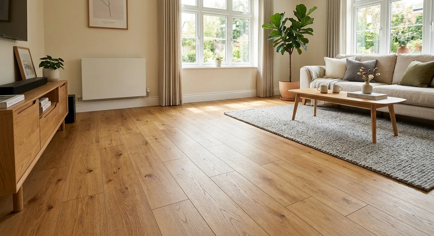Polyflor Camaro Natural Oak LVT flooring
