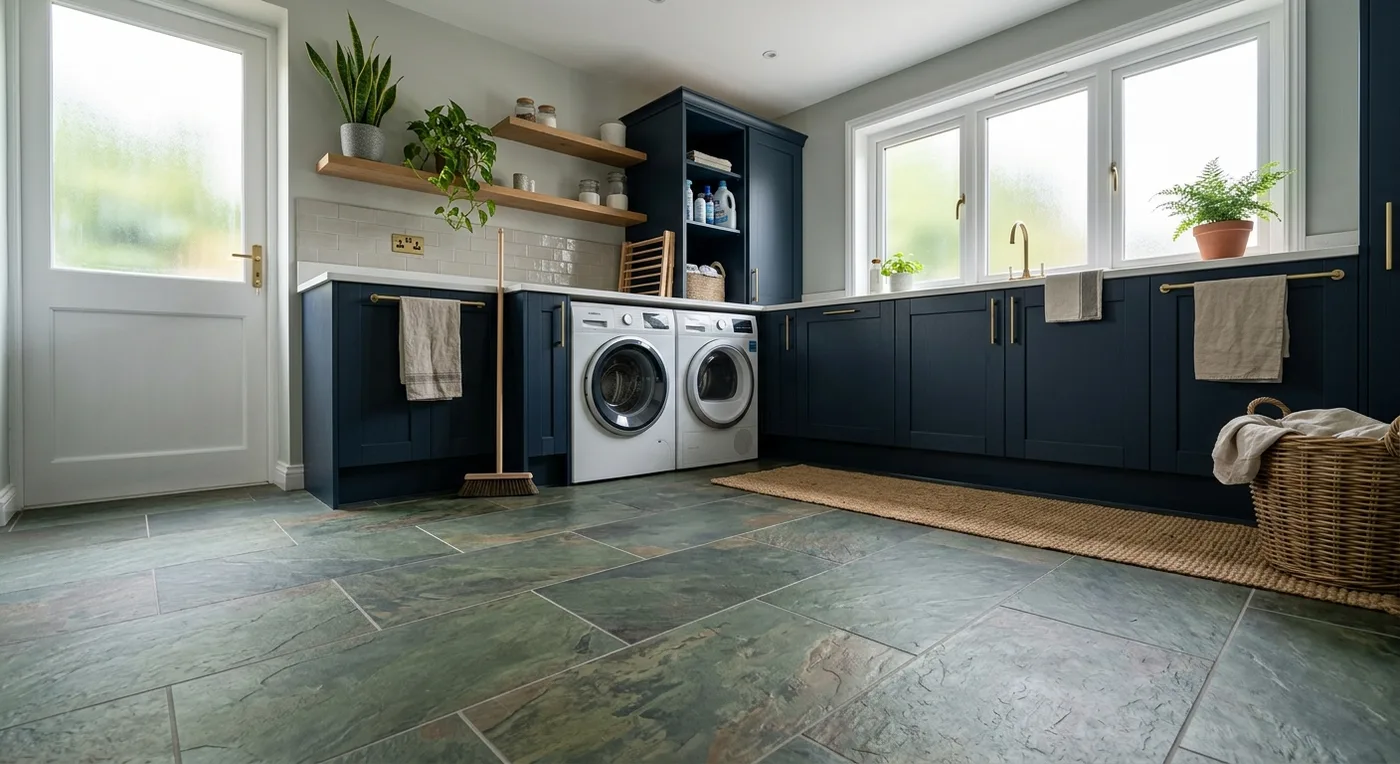 Polyflor Camaro Ocean Slate LVT flooring