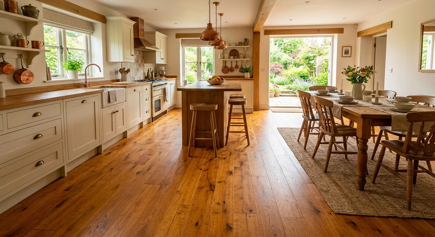 Polyflor Camaro Wild Amber Oak LVT flooring