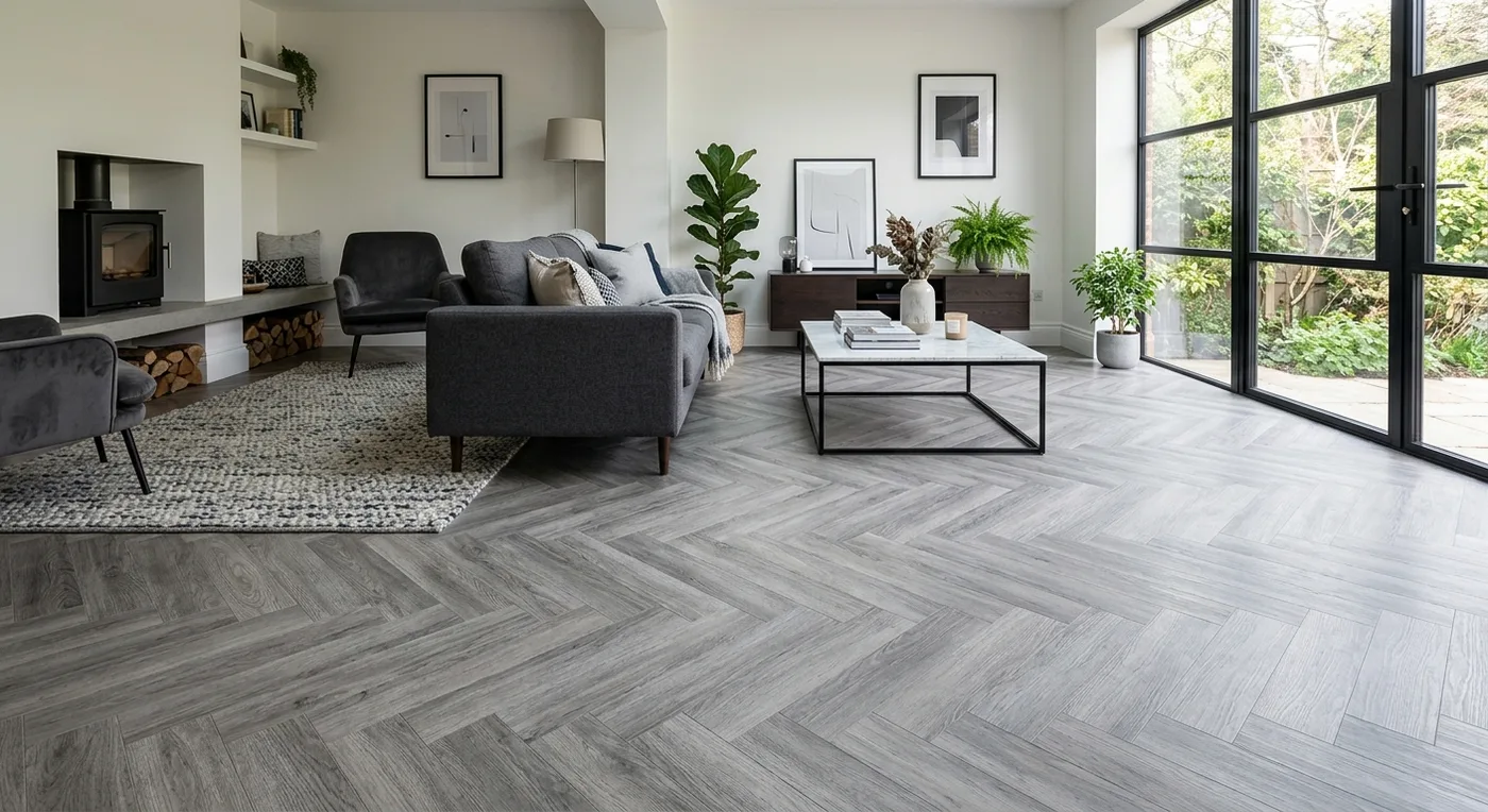 Estilo Hardcore Driftwood Herringbone