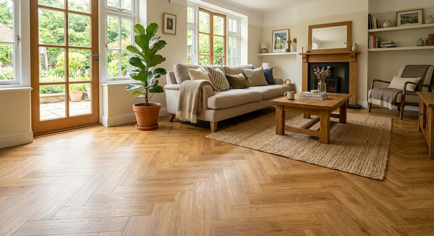 Polyflor Secura PUR Antique Herringbone