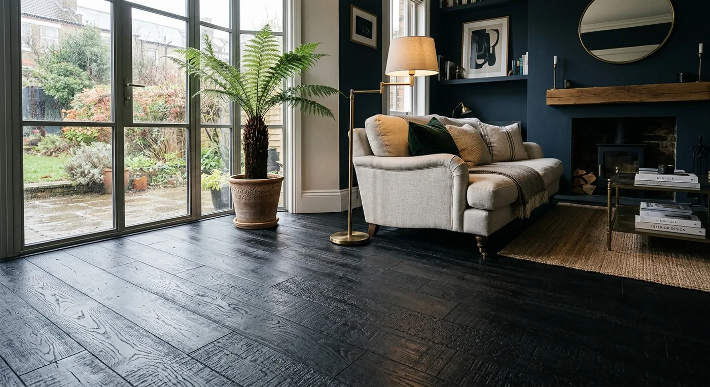 Impressive Burned Planks