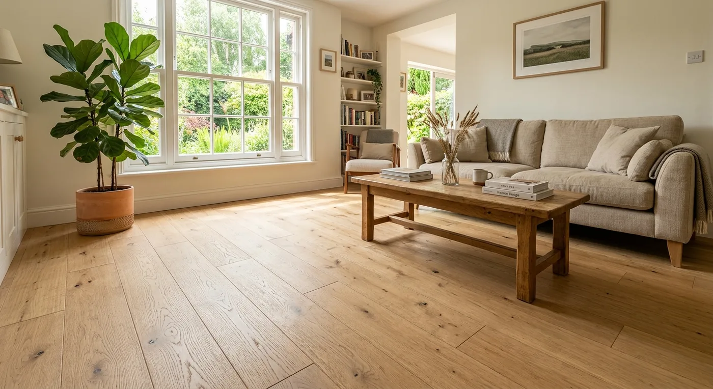 Impressive Sandblasted Oak Natural