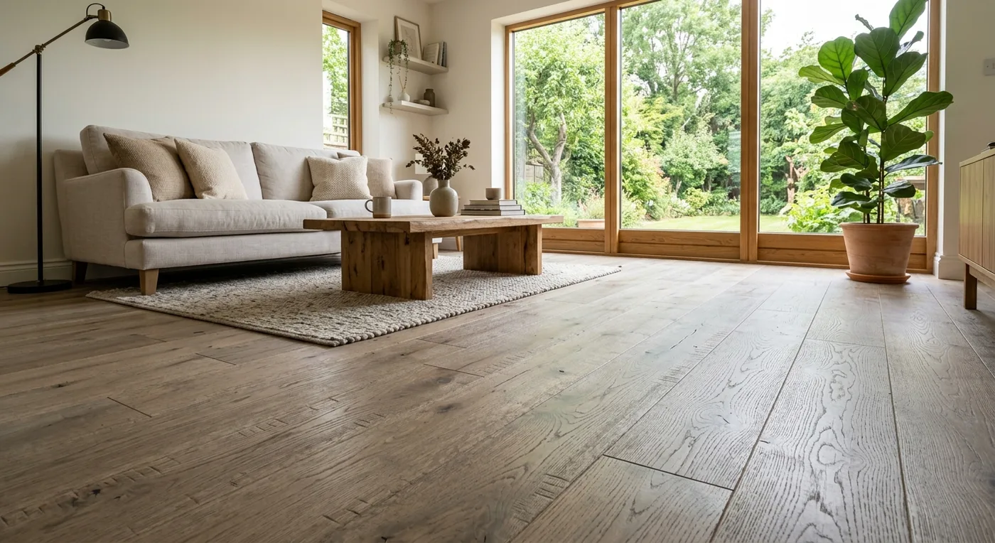 Impressive Saw Cut Oak Grey