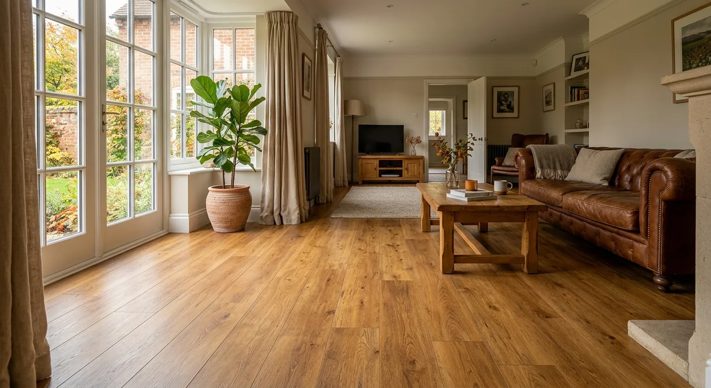 Quick-Step Bloom Autumn Oak Brown flooring
