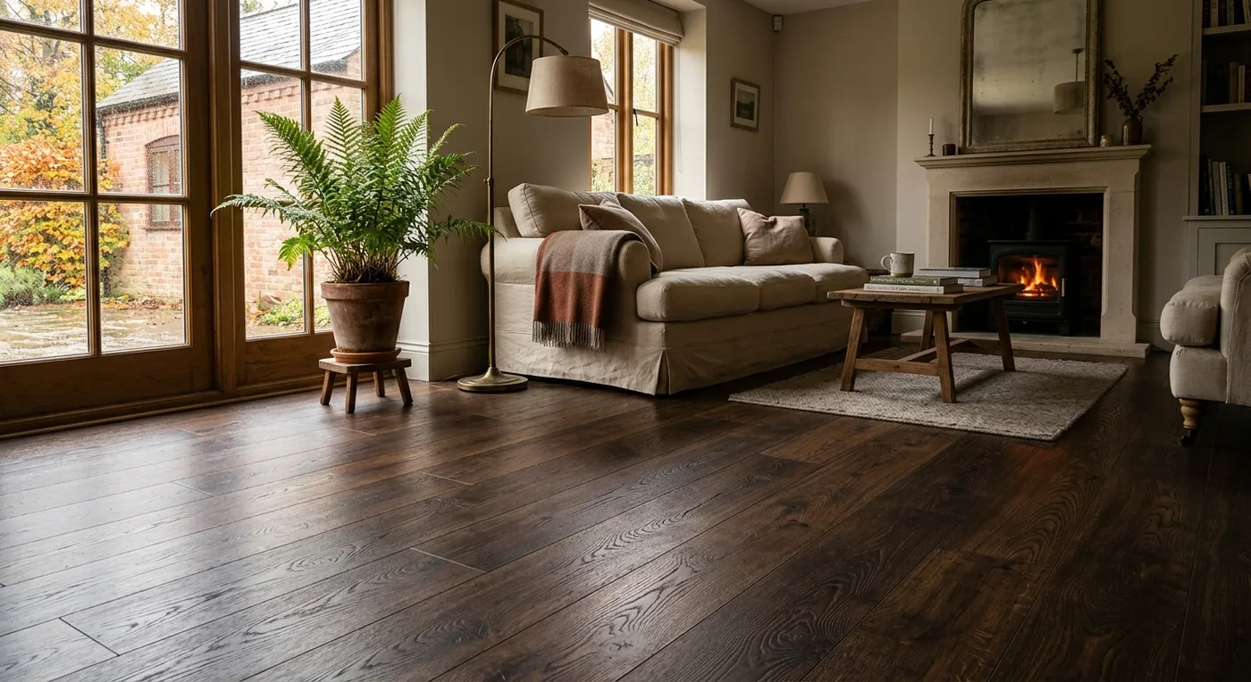 Quick-Step Bloom Autumn Oak Chocolate flooring