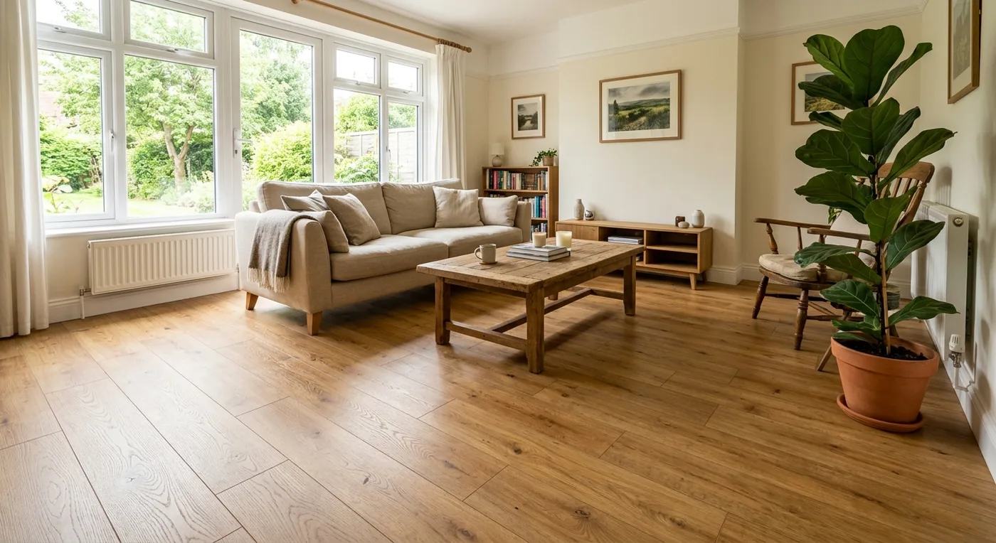 Quick-Step Bloom Brushed Oak Honey flooring