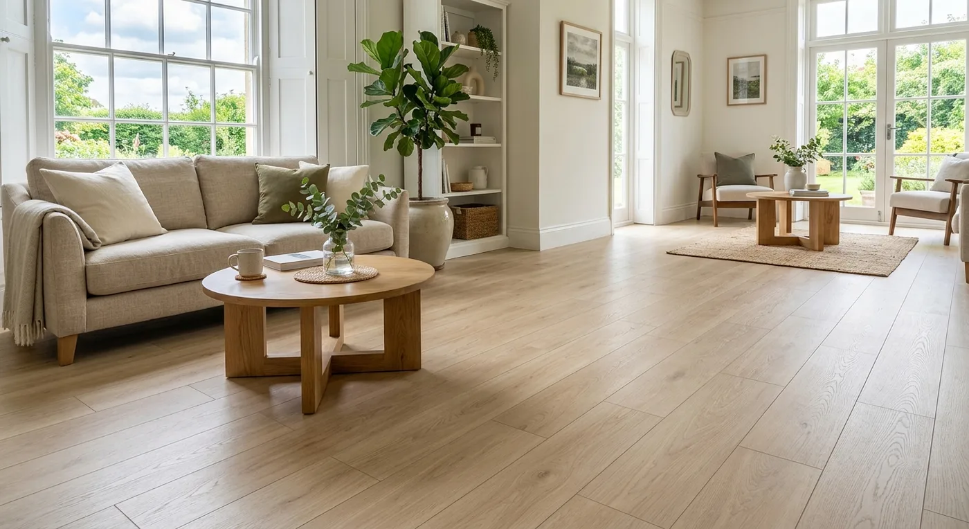 Quick-Step Bloom Cotton Oak Beige flooring