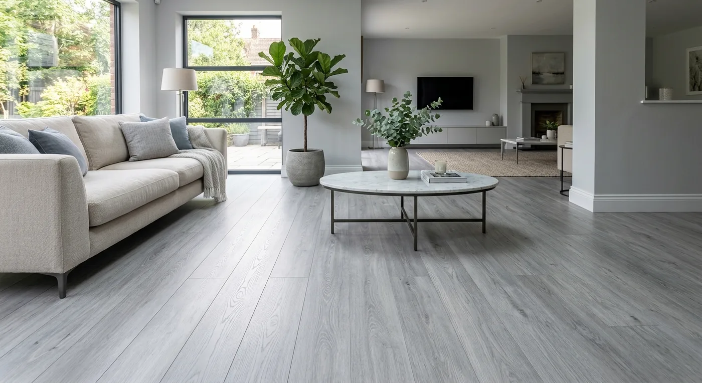 Quick-Step Bloom Cotton Oak Cold Grey flooring