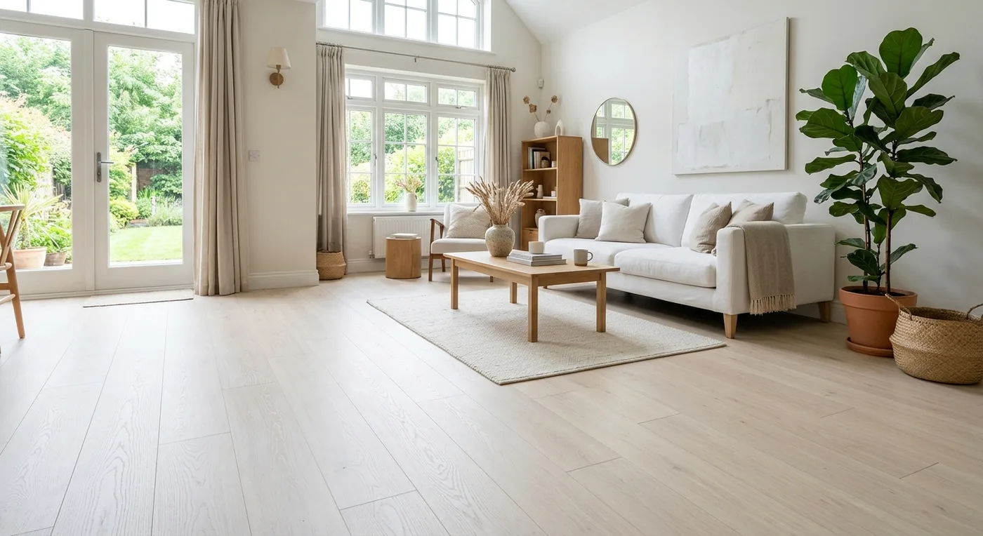 Quick-Step Bloom Cotton Oak White Blush flooring
