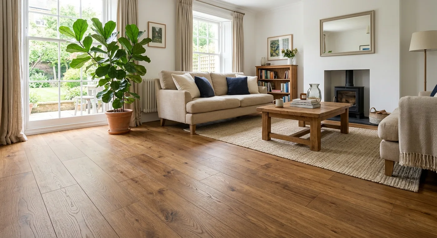 Quick-Step Bloom Elegant Oak Fumed flooring
