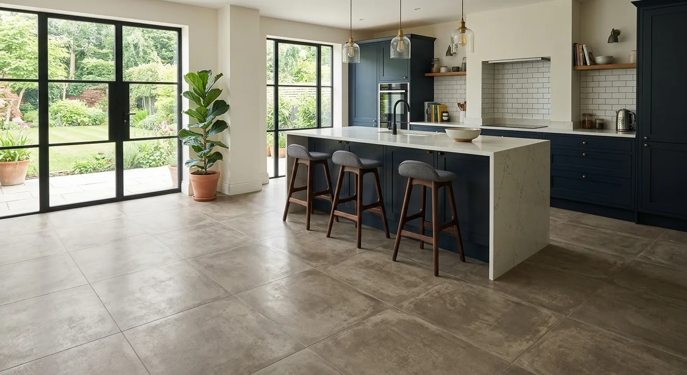 Quick-Step Illume Cloudy Concrete flooring