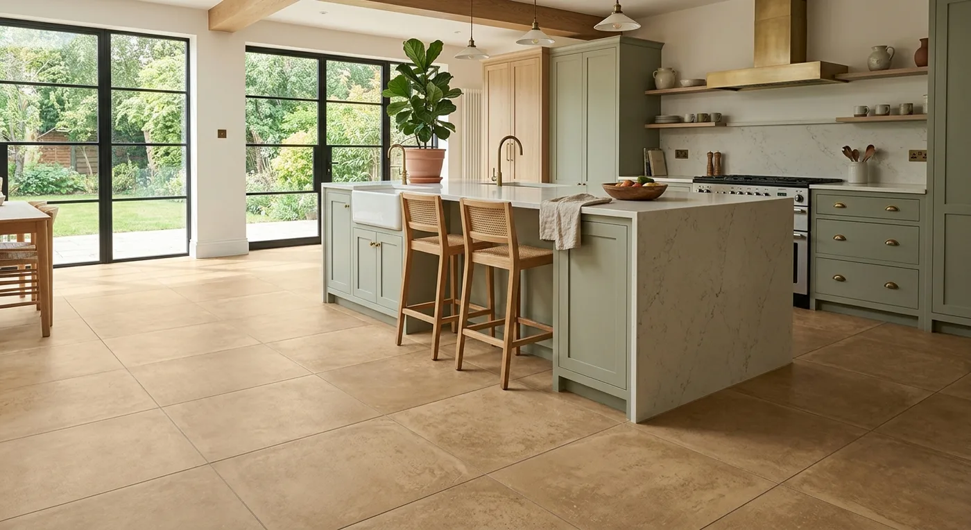 Quick-Step Illume Sandstone Concrete flooring