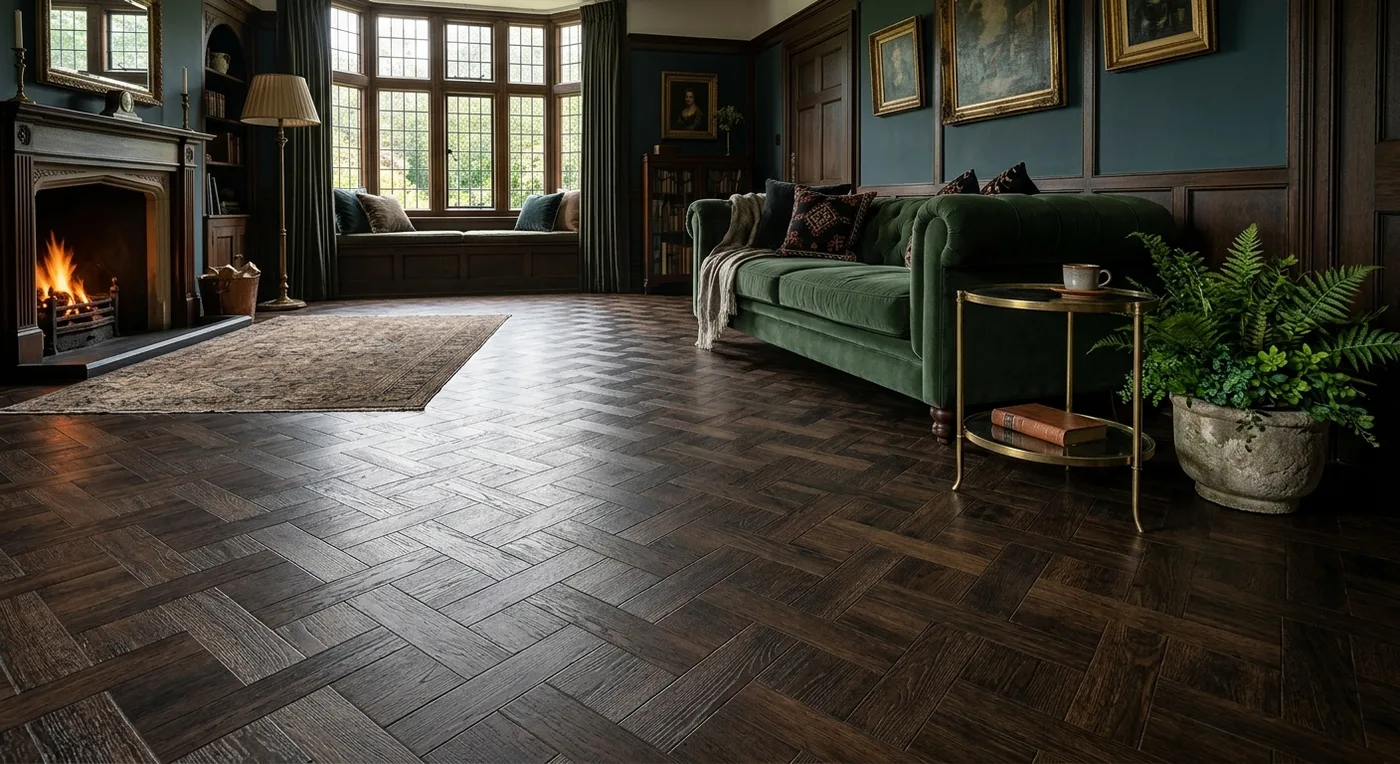 Textures TH03 Tudor Oak Basketweave flooring