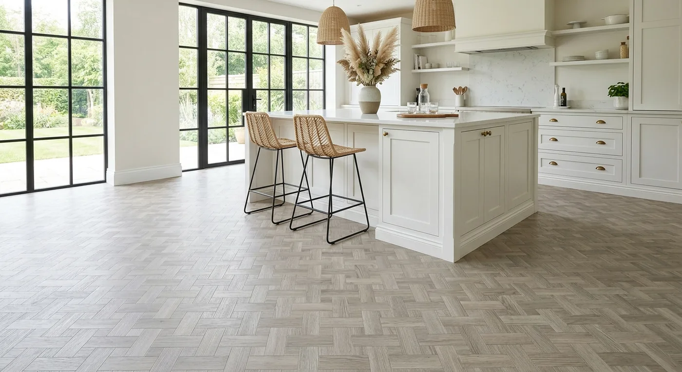 Textures TH08 Ash Basketweave flooring