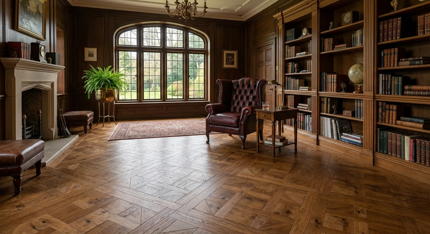 Textures TH13 Traditional Oak Basketweave flooring