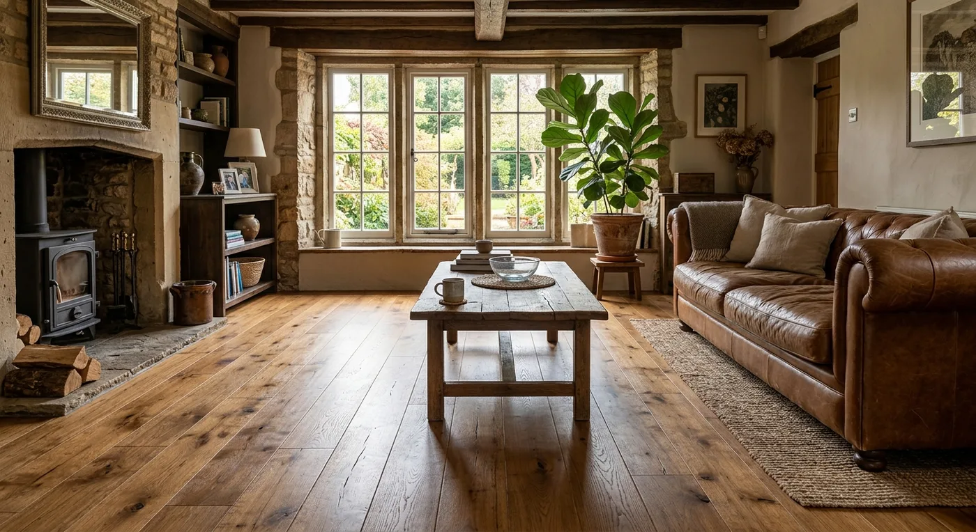Xtra Step Rustic Mid Oak flooring