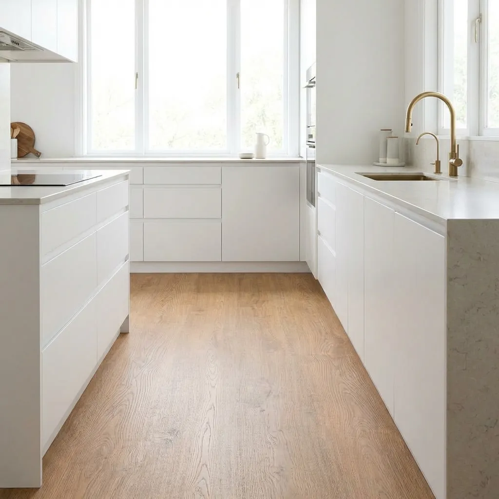 Holland Park English Oak in a modern kitchen